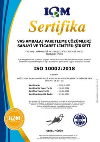 Sertifikalarımız
