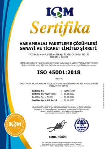 Sertifikalarımız